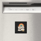 Aimant Retro Rainbow Super Choisissez Jesus Christian Rel (In Situ (Lave-vaisselle))