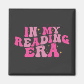 Aimant Retro Super Dans Mon Époque De Lecture (Devant)