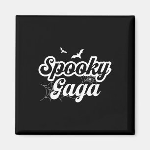 Aimant Retro Super Gaga Halloween Witch Maman Grand