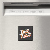 Aimant Retro Trick ou Treat (In Situ (Lave-vaisselle))