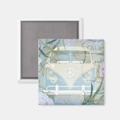 Aimant Retro Van (Recto/Verso)