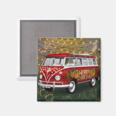 Aimant Retro Van (Recto/Verso)