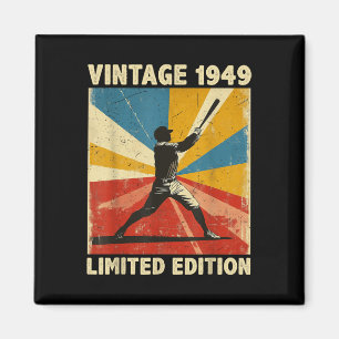 Aimant Retro Vintage 1949 Baseball Lover Limited Edition