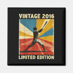 Aimant Retro Vintage Baseball Lover Limited Edition 2016