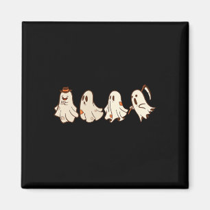 Aimant Retro Vintage Fantôme Halloween Boo Tri Ou Treat S