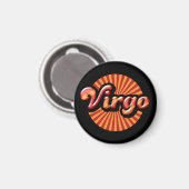 Aimant Retro Zodiaque Vierge (Recto/Verso)