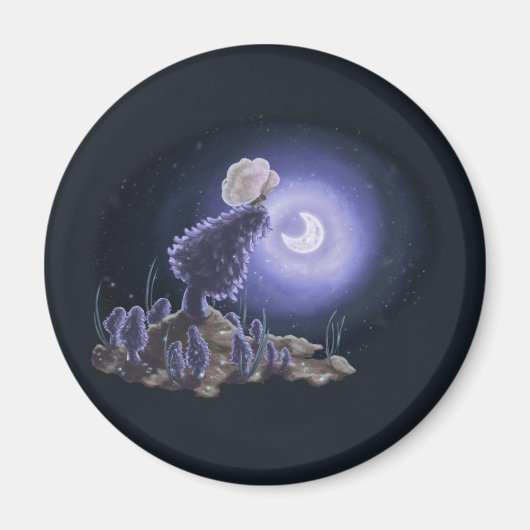 Aimant Réunion au clair de lune (Devant)