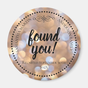 Aimant Réunion d'adoption