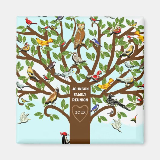 Aimant Réunion de famille (Devant)