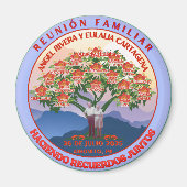 Aimant Réunion de la famille d'aimants (Devant)