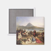 Aimant Réunion Entre Le Général Nicolas Joseph Maison (Recto/Verso)