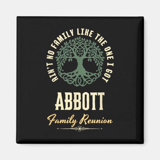 Aimant Reunion Familiale 2025 Conception Correspondante - (Devant)