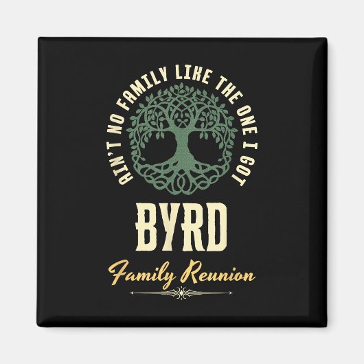 Aimant Reunion familiale 2025 Conception correspondante - (Devant)