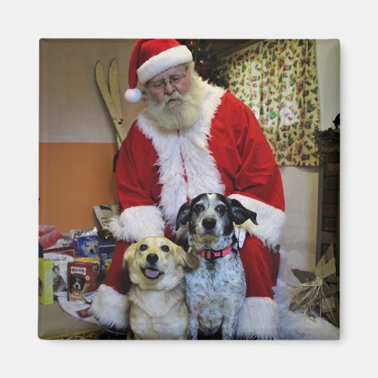 Aimant Réunion Père Noël (Devant)