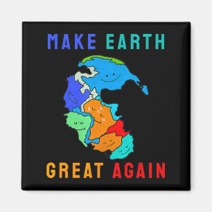 Aimant Réunir Pangea pour rendre la Terre grande à nouvea