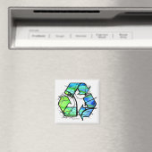 Aimant Reuse, Reduce, Recycle Earth Day Gifts (In Situ (Lave-vaisselle))