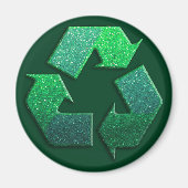 Aimant Réutilisation, réduction, recyclage des Jours des  (Devant)