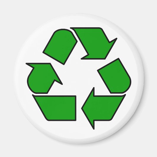 Aimant Réutiliser et recycler (Devant)