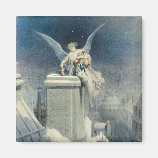 Aimant Réveillon de Noël (Devant)