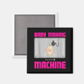 Aimant Révélation de grossesse & annonce bébé fait Ma (Recto/Verso)