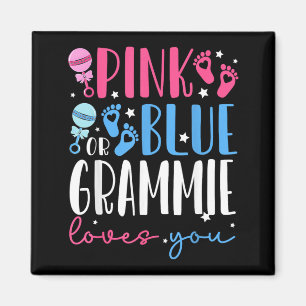 Aimant Révélation du sexe Nk ou Blue Grammie Loves You