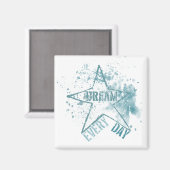 Aimant Rêver chaque jour (Recto/Verso)