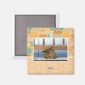 Aimant Rêver de cheesburgers (Recto/Verso)