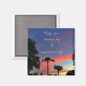 Aimant Rêver grand (Recto/Verso)