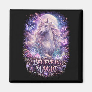 Aimant Rêves de licorne au clair de lune