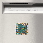 Aimant "Rêves de plume dorée" (In Situ (Lave-vaisselle))
