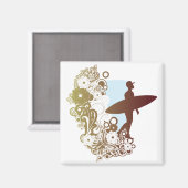 Aimant rêves de surf (Recto/Verso)