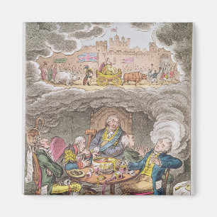 Aimant Rêves délicieux ! Châteaux dans le ciel !
