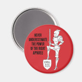 Aimant "Revêtez la Armure Complète"  (Recto/Verso)