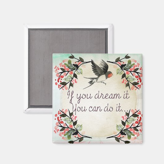 Aimant Rêvez-le (Recto/Verso)