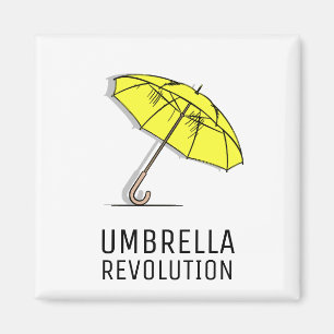 Aimant Révolution des parapluies - Hong Kong
