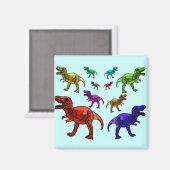 Aimant Rex coloré (Recto/Verso)