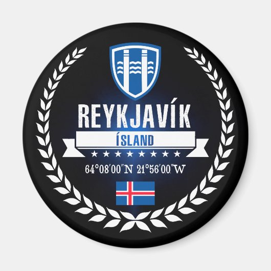 Aimant Reykjavík (Devant)