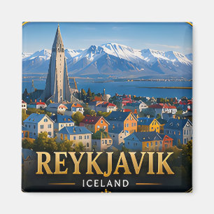 Aimant Reykjavik Islande Évasion Aurores Boréales ❄️