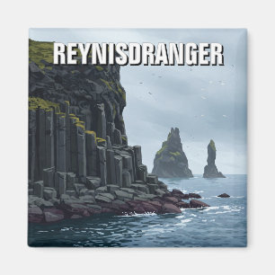 Aimant Reynisdrangar Islande Travel