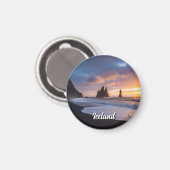 Aimant Reynisdrangar Islande Travel (Recto/Verso)