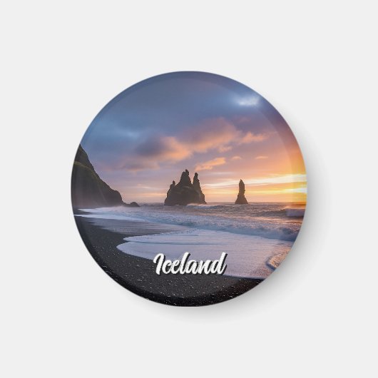Aimant Reynisdrangar Islande Travel (Devant)