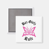 Aimant rezgirlzruleblackrose (Recto/Verso)