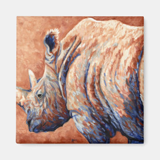 Aimant Rhino bleu
