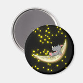 Aimant Rhino Sur L'Aimant Lune (Recto/Verso)