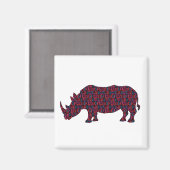 Aimant Rhinoceroc (Recto/Verso)