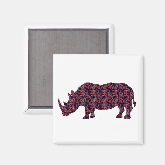 Aimant Rhinoceroc (Recto/Verso)