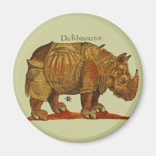 Aimant Rhinoceros d'antiquité de Rhino vintage Durer