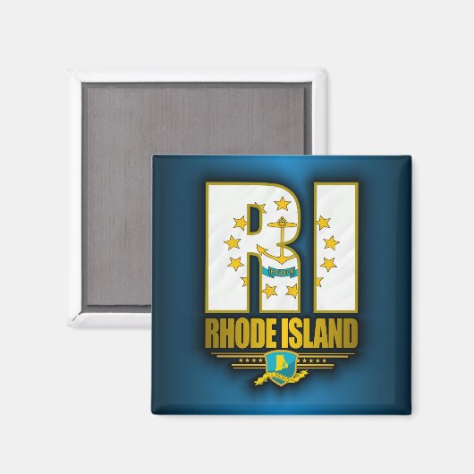 Aimant Rhode Island (RI) (Recto/Verso)