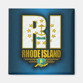 Aimant Rhode Island (RI) (Devant)