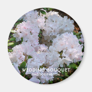 Aimant Rhododendron "Bouquet de mariage"